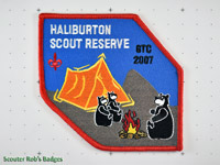 Click to enlarge 2007 Haliburton Scout Reserve